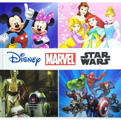 Papel de Parede - Disney - Marvel Stars Wars